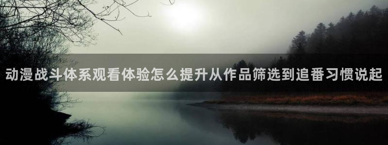 韩漫高分推荐：动漫战斗体系观看体验怎么提升从作品筛选到追番习惯说起配图